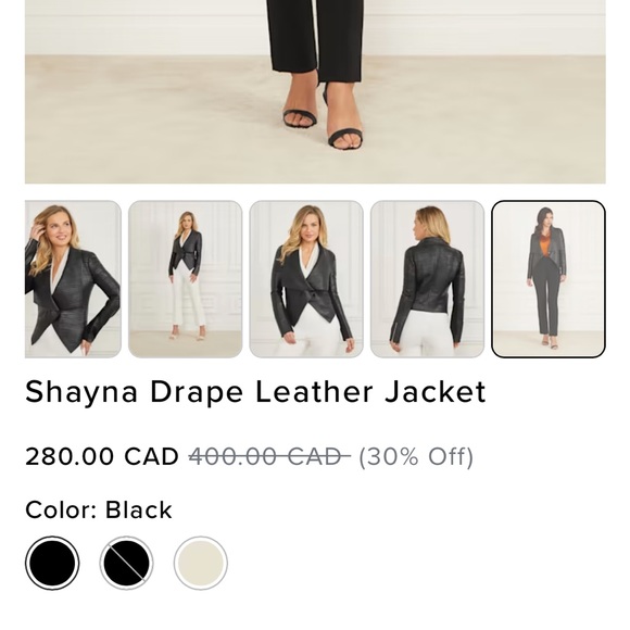 Marciano leather jacket - Picture 6 of 7